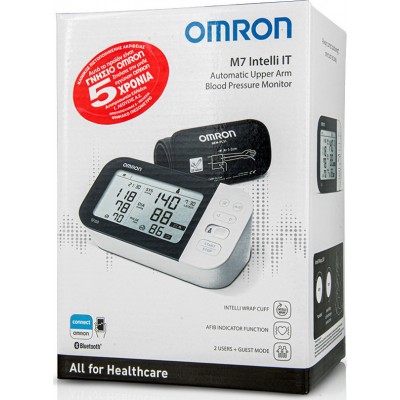 Omron M7 Intelli IT Ψηφιακό Πιεσόμετρο (HEM-7361T) White